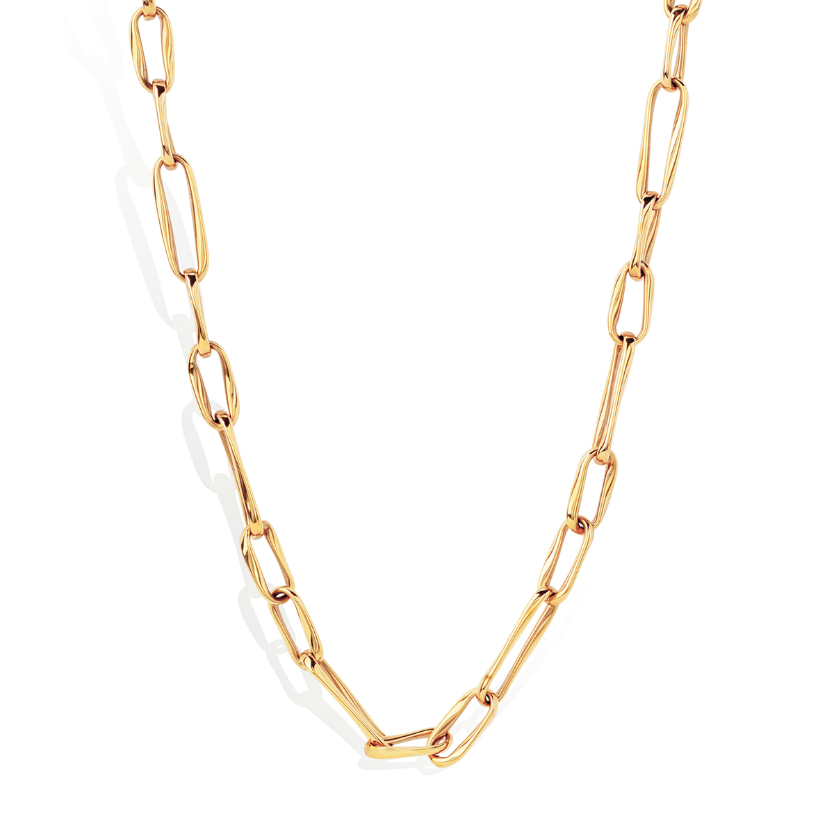 Durán Chain Necklace in Rose Gold