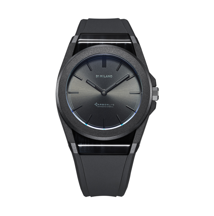 D1 Milano Carbonlite Watch 40.5mm – Black