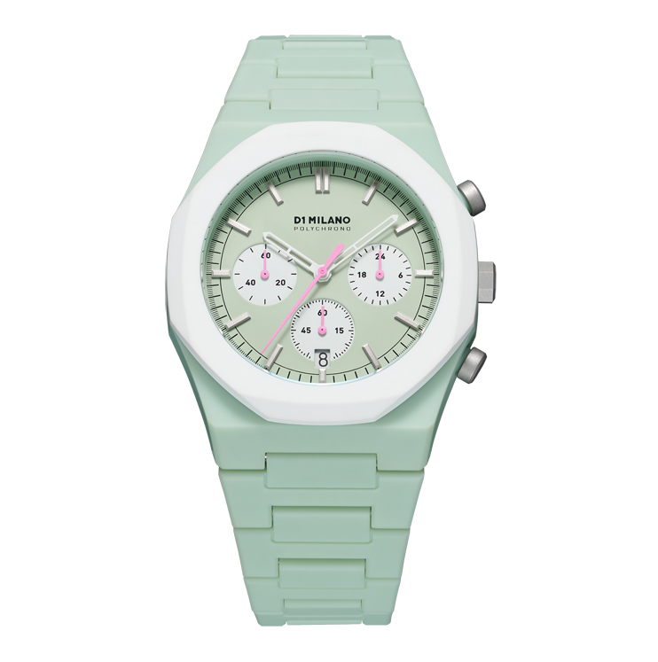 D1 Milano Polychrono Watch 40.5mm – Green Blast