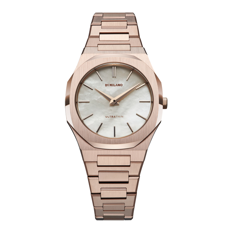 Reloj D1 Milano Ultra Thin Brazalete 34mm – Mop Champagne