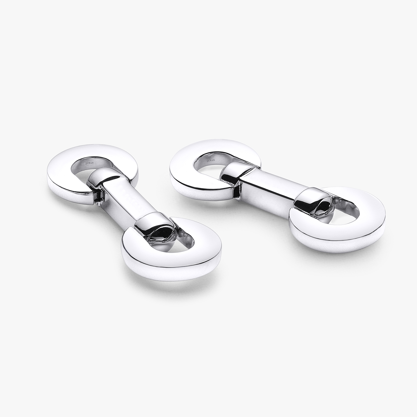 Durán Silver Cufflinks