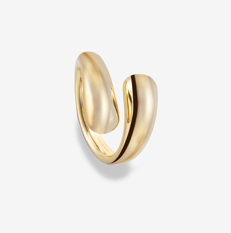 Durán ring in yellow gold