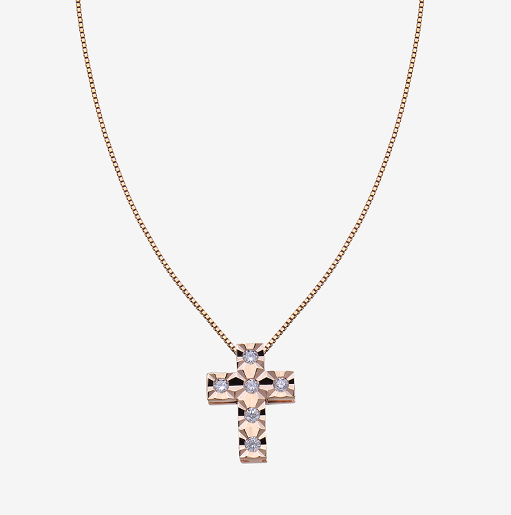 Durán Pendant Cross Diamonds