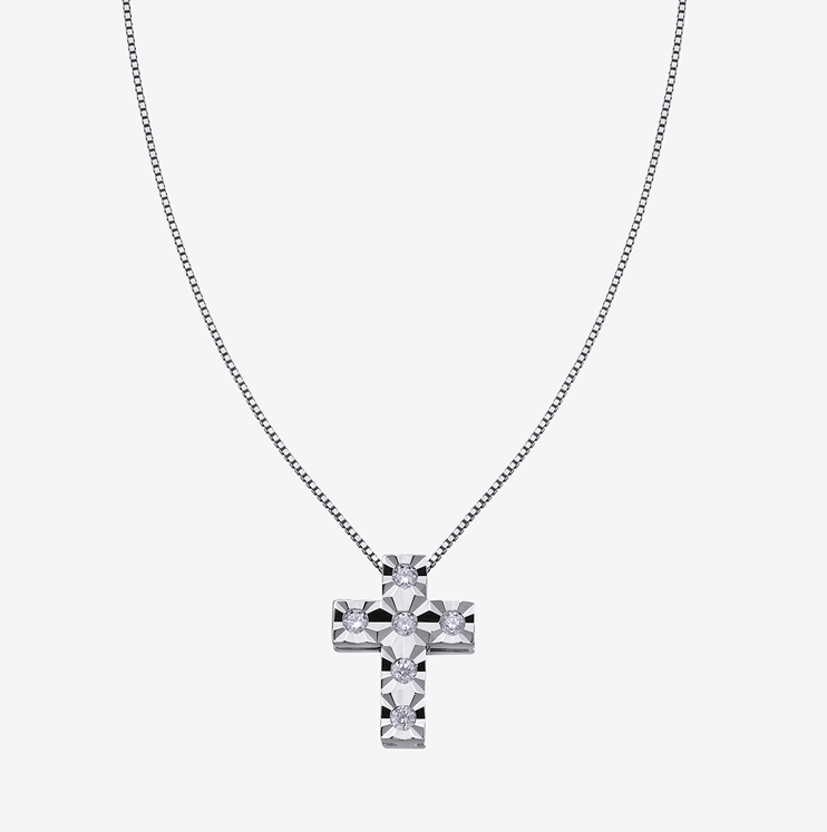 Durán Pendant Cross Diamonds