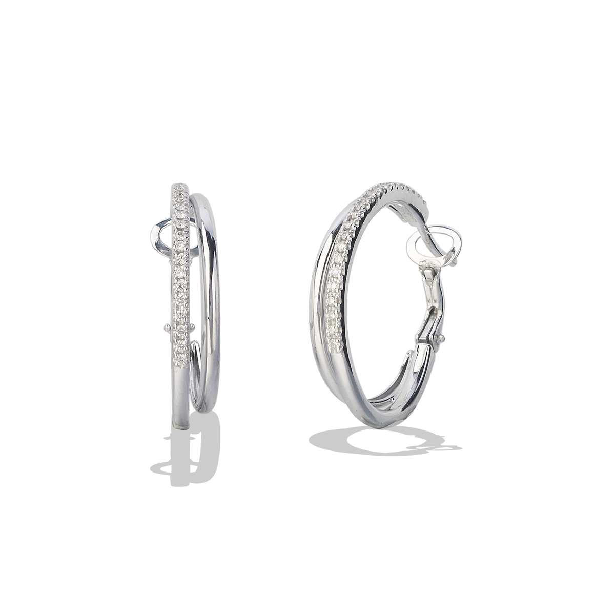 Durán Double Hoop Earring