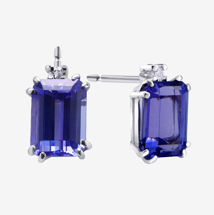 Durán earrings Tanzanite