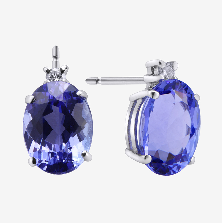 Durán earrings Tanzanite