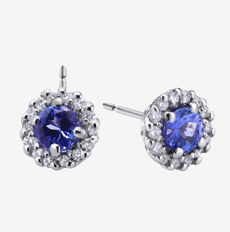 Durán Earrings Tanzanite