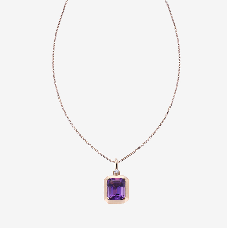 Durán pendant with amethyst