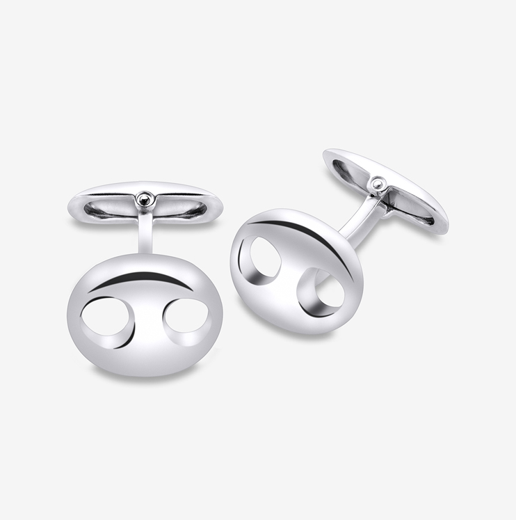 Durán cufflink silver