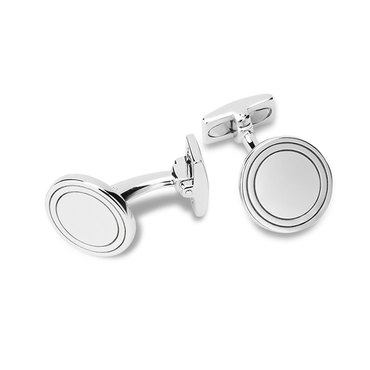 Durán Silver Cufflinks