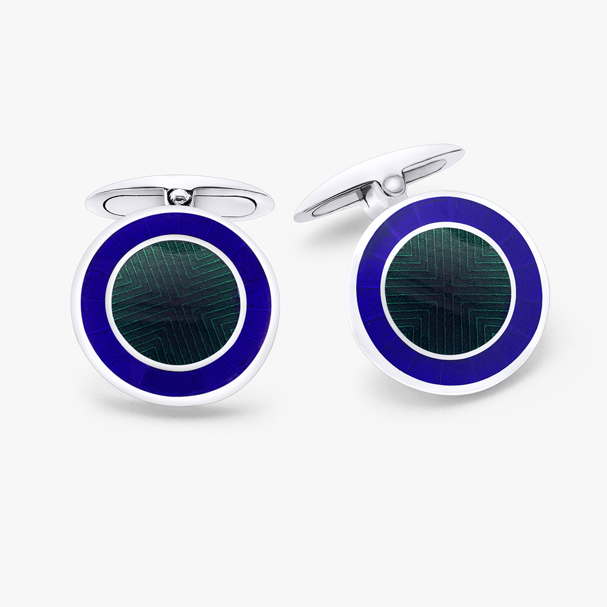 Durán Silver Cufflinks