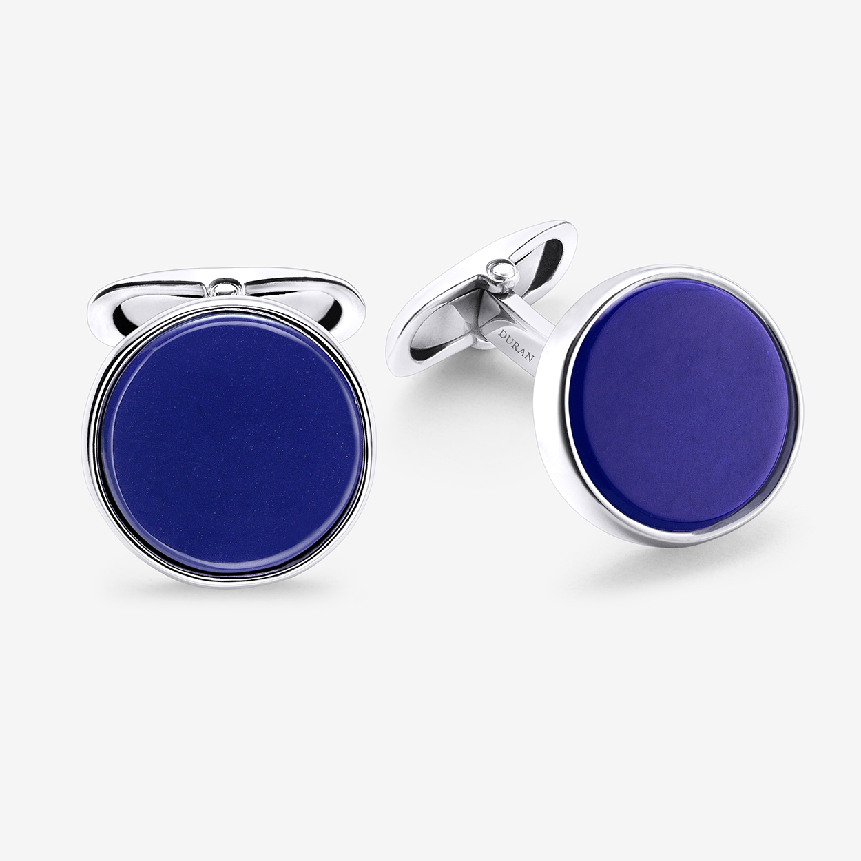 Durán Silver Cufflinks with Lapis lazuli