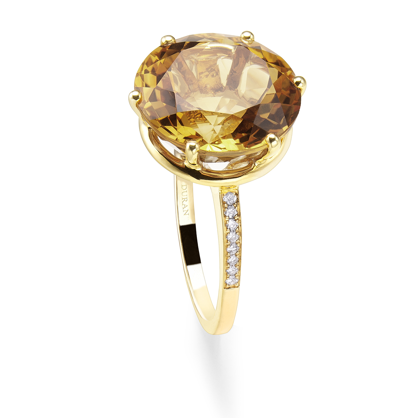 Durán Citrine Ring