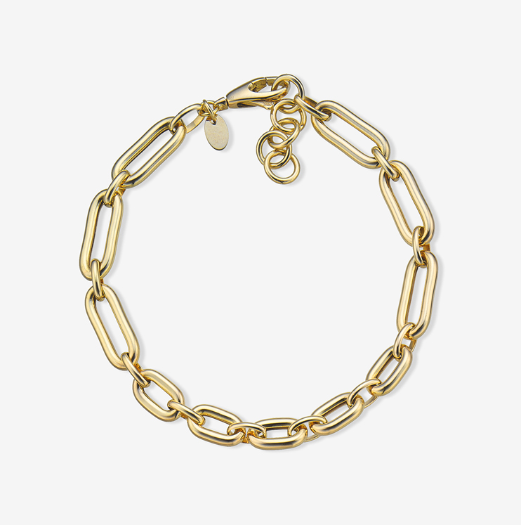 Durán bracelet in yellow gold