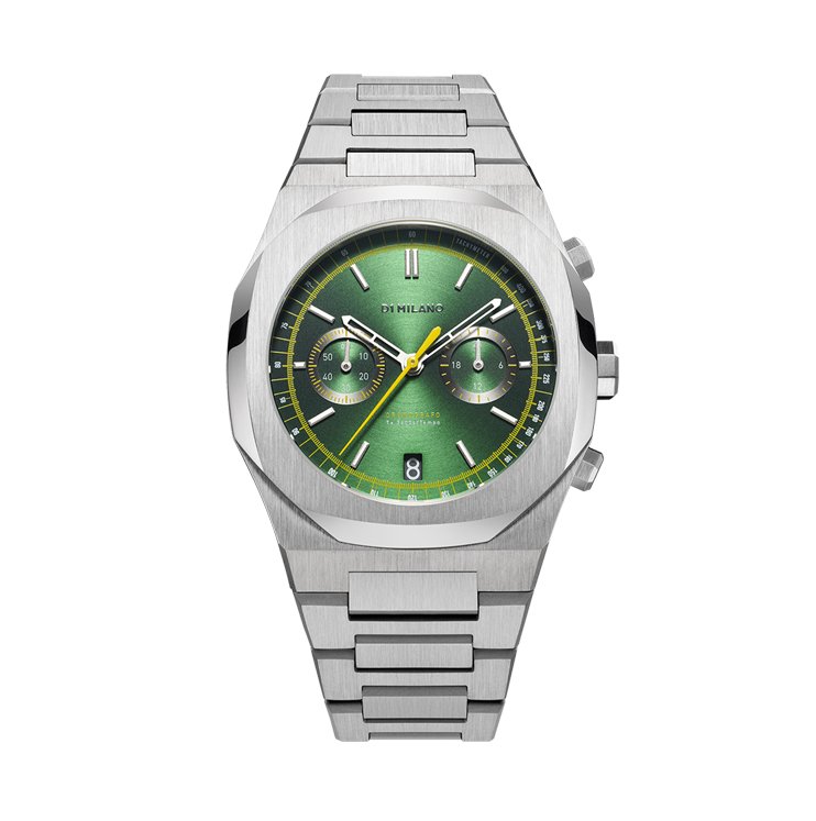 Reloj D1 Milano Chronograph Brazalete 41.5mm – Noble Green